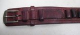 FINE CONDITION CARTRIDGE BELT MARKED “NOBBY HARNESS CO. – FORT WORTH, TEXAS” from COLLECTING TEXAS – 26 LARGE LOOPS - 2 of 9