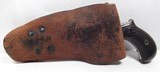 VERY FINE and RARE J.S. COLLINS & CO. – CHEYENNE, WYO. MARKED SINGLE LOOP HOLSTER from COLLECTING TEXAS – for .41 COLT MODEL 1877 - 4 of 9