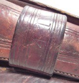VERY FINE and RARE J.S. COLLINS & CO. – CHEYENNE, WYO. MARKED SINGLE LOOP HOLSTER from COLLECTING TEXAS – for .41 COLT MODEL 1877 - 3 of 9