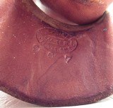 ORIGINAL “H.H. HEISER MAKER – DENVER, COLO. 907” MARKED HOLSTER from COLLECTING TEXAS – for COLT S.A.A. 4 3/4” BARREL REVOLVER - 7 of 9