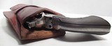 ORIGINAL “H.H. HEISER MAKER – DENVER, COLO. 907” MARKED HOLSTER from COLLECTING TEXAS – for COLT S.A.A. 4 3/4” BARREL REVOLVER - 8 of 9