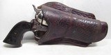 EXTREMELY RARE and FINE “H.A. HOLTZER – LLANO, TEXAS” MARKED HOLSTER from COLLECTING TEXAS – for COLT S.A.A. 4 3/4” BARREL REVOLVER