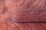 BEAUTIFUL CARTRIDGE BELT MADE by EL PASO SADDLERY from COLLECTING TEXAS – PLATED MONTANA SILVERSMITHS HARDWARE - 8 of 15
