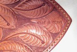 BEAUTIFUL CARTRIDGE BELT MADE by EL PASO SADDLERY from COLLECTING TEXAS – PLATED MONTANA SILVERSMITHS HARDWARE - 10 of 15