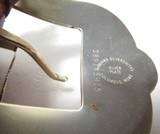 BEAUTIFUL CARTRIDGE BELT MADE by EL PASO SADDLERY from COLLECTING TEXAS – PLATED MONTANA SILVERSMITHS HARDWARE - 14 of 15