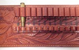 BEAUTIFUL CARTRIDGE BELT MADE by EL PASO SADDLERY from COLLECTING TEXAS – PLATED MONTANA SILVERSMITHS HARDWARE - 5 of 15