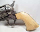 ANTIQUE COLT S.A.A. AINSWORTH INSPECTED REVOLVER from COLLECTING TEXAS – IVORY GRIPS – 7 1/2” BARREL – HOLSTER INCLUDED - 2 of 23