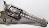 ANTIQUE COLT S.A.A. 45 REVOLVER from COLLECTING TEXAS – FACTORY ENGRAVED – SHIPPED 1888 – IVORY GRIPS - 4 of 19