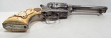 ANTIQUE COLT S.A.A. 45 REVOLVER from COLLECTING TEXAS – FACTORY ENGRAVED – SHIPPED 1888 – IVORY GRIPS - 14 of 19