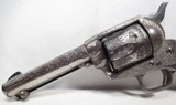 ANTIQUE COLT S.A.A. 45 REVOLVER from COLLECTING TEXAS – FACTORY ENGRAVED – SHIPPED 1888 – IVORY GRIPS - 8 of 19