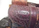 ANTIQUE COLORADO SHIPPED .41 CALIBER COLT BISLEY REVOLVER from COLLECTING TEXAS – DOUBLE LOOP HOLSTER and BELT INCLUDED - 20 of 24