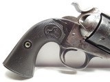 ANTIQUE COLORADO SHIPPED .41 CALIBER COLT BISLEY REVOLVER from COLLECTING TEXAS – DOUBLE LOOP HOLSTER and BELT INCLUDED - 3 of 24