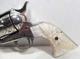 WOLF & KLAR ENGRAVED COLT 45 S.A.A. REVOLVER from COLLECTING TEXAS - SOLD to HAMPTON HARDWARE of CHICKASHA, OKLAHOMA in 1930 - 6 of 23