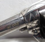 WOLF & KLAR ENGRAVED COLT 45 S.A.A. REVOLVER from COLLECTING TEXAS - SOLD to HAMPTON HARDWARE of CHICKASHA, OKLAHOMA in 1930 - 9 of 23