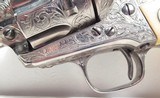 FANCY ENGRAVED TEXAS SHIPPED COLT S.A.A. REVOLVER from COLLECTING TEXAS – OKLAHOMA LAWMAN HISTORY - 7 of 25