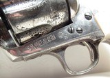 REALLY HIGH CONDITION 122 YEAR-OLD COLT .45 S.A.A. REVOLVER from COLLECTING TEXAS – WESTERN SHIPPED – NICKEL and PEARL - 6 of 18