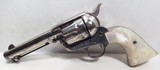 REALLY HIGH CONDITION 122 YEAR-OLD COLT .45 S.A.A. REVOLVER from COLLECTING TEXAS – WESTERN SHIPPED – NICKEL and PEARL - 4 of 18