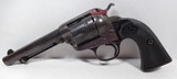 TEXAS SHIPPED COLT .45 BISLEY MODEL REVOLVER from COLLECTING TEXAS – SHIPPED 1901 to WALTER TIPS of AUSTIN, TEXAS – GUN RIG INCLUDED - 2 of 24