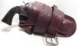 NICE TEXAS SHIPPED COLT BISLEY MODEL REVOLVER from COLLECTING TEXAS – TOOLED BELT and HOLSTER INCLUDED - 1 of 24