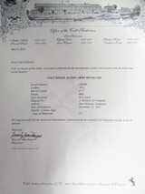 ORIGINAL COLT 45 S.A.A. REVOLVER from COLLECTING TEXAS – NEW ORLEANS, LA. SHIPPED 1911 – MONEY BELT and JOCKSTRAP HOLSTER INCLUDED - 25 of 25