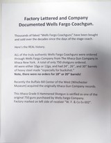 REAL – DOCUMENTED – LETTERED WELLS FARGO SHOTGUN from COLLECTING TEXAS – MARKED “W.F. & CO EX 692” - 22 of 23