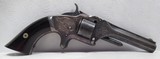 FINE ANTIQUE FACTORY ENGRAVED & INSCRIBED SMITH & WESSON MODEL No. 1 – SECOND ISSUE REVOLVER from COLLECTING TEXAS - 4 of 20