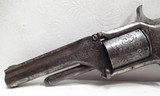 ANTIQUE ENGRAVED SMITH & WESSON MODEL 1-1/2 OLD MODEL REVOLVER with IVORY GRIPS from COLLECTING TEXAS - 3 of 15