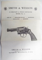 SCARCE ROUND BUTT – 2” BARREL MODEL 10-5 SMITH & WESSON REVOLVER from COLLECTING TEXAS – ORIGINAL BOX with PAPERS - 18 of 20