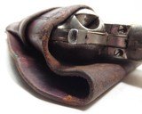 S.D. MYRES of EL PASO, TEXAS MADE SINGLE-LOOP HOLSTER from COLLECTING TEXAS – MADE for 4 3/4” COLT S.A.A. REVOLVER - 6 of 8