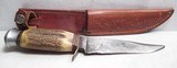 GROUP of 6 STAG HANDLE KNIVES from COLLECTING TEXAS - 10 of 24