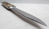 GROUP of 6 STAG HANDLE KNIVES from COLLECTING TEXAS - 4 of 24