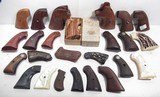 19 PAIR and 6 SINGLE COLT GRIPS from COLLECTING TEXAS – FITS VARIETY of COLT PISTOL/REVOLVERS/S.A.A. - 1 of 11