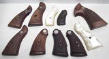 29 PAIR and 10 SINGLE SMITH & WESSON GRIPS from COLLECTING TEXAS – K – J - N FRAME, ETC. - 12 of 13