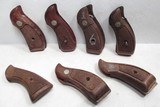 29 PAIR and 10 SINGLE SMITH & WESSON GRIPS from COLLECTING TEXAS – K – J - N FRAME, ETC. - 7 of 13