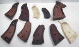 29 PAIR and 10 SINGLE SMITH & WESSON GRIPS from COLLECTING TEXAS – K – J - N FRAME, ETC. - 13 of 13