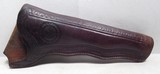 REALLY NICE SLIM-JIM HOLSTER for COLT S.A.A. REVOLVER from COLLECTING TEXAS- ARIZONA MADE HOLSTER for 7 1/2” COLT - 1 of 7