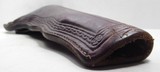 REALLY NICE SLIM-JIM HOLSTER for COLT S.A.A. REVOLVER from COLLECTING TEXAS- ARIZONA MADE HOLSTER for 7 1/2” COLT - 4 of 7