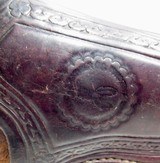 REALLY NICE SLIM-JIM HOLSTER for COLT S.A.A. REVOLVER from COLLECTING TEXAS- ARIZONA MADE HOLSTER for 7 1/2” COLT - 2 of 7