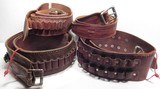 GROUP of 32 CARTRIDGE BELTS from COLLECTING TEXAS – MULTIPLE SIZES, CALIBERS, and MAKERS – MARKED and UNMARKED - 11 of 22
