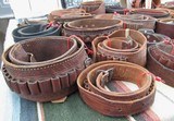 GROUP of 32 CARTRIDGE BELTS from COLLECTING TEXAS – MULTIPLE SIZES, CALIBERS, and MAKERS – MARKED and UNMARKED - 2 of 22