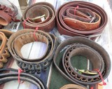 GROUP of 32 CARTRIDGE BELTS from COLLECTING TEXAS – MULTIPLE SIZES, CALIBERS, and MAKERS – MARKED and UNMARKED - 7 of 22