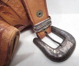 4 HOLSTERS and ONE GUN RIG from COLLECTING TEXAS – MAKERS: S.D. MYRES, EL PASO - H.H. HEISER, DENVER - COLORADO SADDLERY, DENVER - ETC. - 12 of 16