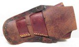 4 HOLSTERS and ONE GUN RIG from COLLECTING TEXAS – MAKERS: S.D. MYRES, EL PASO - H.H. HEISER, DENVER - COLORADO SADDLERY, DENVER - ETC. - 15 of 16