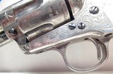 FINE FACTORY ENGRAVED COLT S.A.A. 45 REVOLVER from COLLECTING TEXAS – HELFRICHT ERA – MADE 1904 – TEXAS GUN - 6 of 17