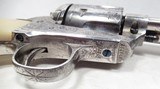 FINE FACTORY ENGRAVED COLT S.A.A. 45 REVOLVER from COLLECTING TEXAS – HELFRICHT ERA – MADE 1904 – TEXAS GUN - 14 of 17