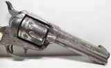 ANTIQUE COLT S.A.A. 45 REVOLVER from COLLECTING TEXAS – FACTORY ENGRAVED – SHIPPED 1888 - 3 of 18