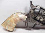 ANTIQUE COLT S.A.A. 45 REVOLVER from COLLECTING TEXAS – FACTORY ENGRAVED – SHIPPED 1888 - 2 of 18