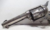 ANTIQUE COLT S.A.A. 45 REVOLVER from COLLECTING TEXAS – FACTORY ENGRAVED – SHIPPED 1888 - 7 of 18