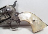 ANTIQUE COLT S.A.A. 45 REVOLVER from COLLECTING TEXAS – FACTORY ENGRAVED – SHIPPED 1888 - 5 of 18