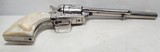 FINE ANTIQUE COLT S.A.A. 44-40 REVOLVER from COLLECTING TEXAS – MADE 1891 – 7 1/2” BARREL – NICKEL FINISH - 13 of 18